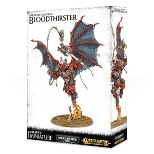 Miniatura Daemons of Khrone Bloodthirster Blades of Khorne Age of Sigmar Games Workshop