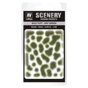 Vallejo Scenery Wild Tuft Dry Green 2 mm