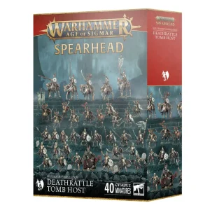 Miniaturi Spearhead: Soulblight Gravelords – Deathrattle Tomb Host