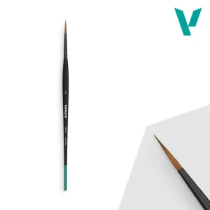 Pensula Vallejo Round Stc Brush no.2