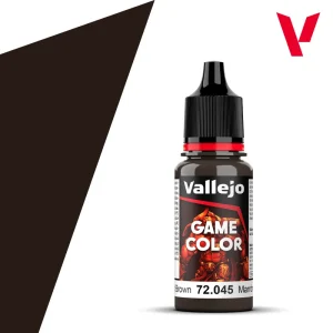 Vopsea Vallejo Game Color - Charred Brown 18 ml