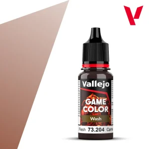 Vopsea Vallejo Game Color - Flesh Wash 18 ml