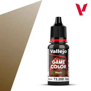 Vopsea Vallejo Game Color - Sepia Wash 18 m