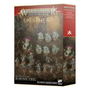 Miniaturi Spearhead Maggotkin of Nurgle Bubonic Cell