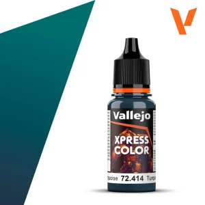 Vopsea Vallejo Xpress Color - Caribbean Turquoise 18 ml