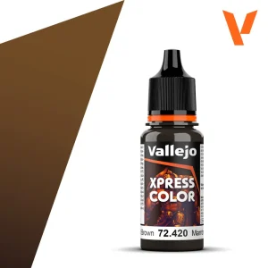 Vopsea Vallejo Xpress Color - Wasteland Brown 18 ml