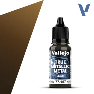Vopsea Vallejo True Metallic Metal Shade Arcane Gold 18ml #57