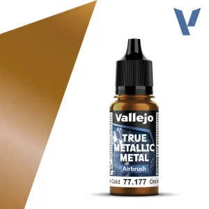 Vopsea Vallejo True Metallic Metal Air Arcane Gold 18ml #75