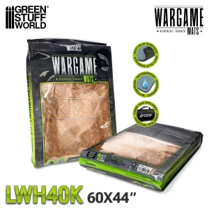 Neoprene Mat GSW 44x60" Dreadrock Badlands with deployment lines