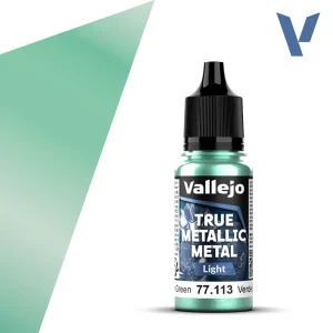 Vallejo True Metallic Metal Beetle Green Light 18ml #13