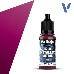 Vopsea Vallejo True Metallic Metal Shade Crimson Magenta 18ml #47