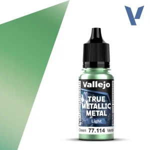 Vopsea Vallejo True Metallic Metal Light Dusken Green 18ml #14