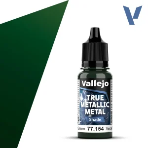 Vopsea Vallejo True Metallic Metal Shade Dusken Green 18ml #54