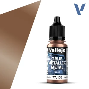 Vopsea Vallejo True Metallic Metal Shade Rusty Metal 18ml #58