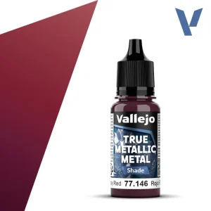 Vopsea Vallejo True Metallic Metal Shade Ruby Red 18ml #46