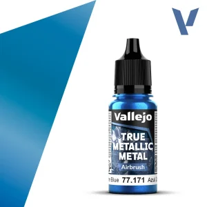 Vopsea Vallejo True Metallic Metal Air Sapphire Blue 18ml #71