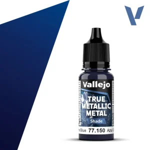 Vopsea Vallejo True Metallic Metal Shade Ultramarine Blue 18ml #50