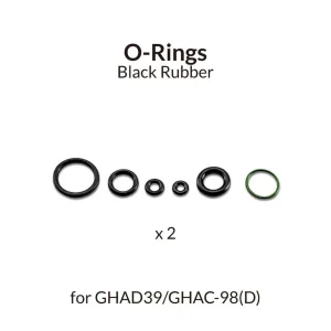 Gaahleri Black O-Ring for Airbrushes for GHAD- 39/GHPM-65/GHAC-98D