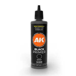 Vopsea AK Black Primer 3Gen 100ml