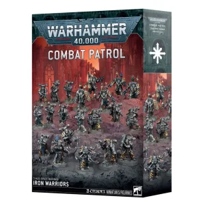 Minaituri Combat Patrol Chaos Space Marines – Iron Warriors