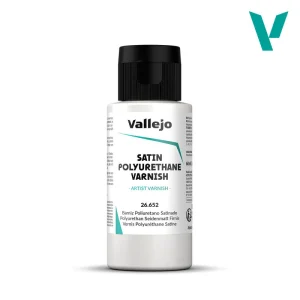 Vopsea Auxiliary Vallejo Satin Polyurethane Varnish 60ml