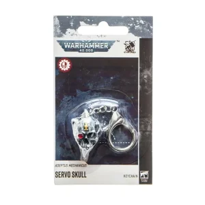 Breloc WebEx Starforged Servo Skull Keychain