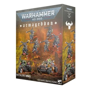 Miniaturi Armageddon Battalion: Orks