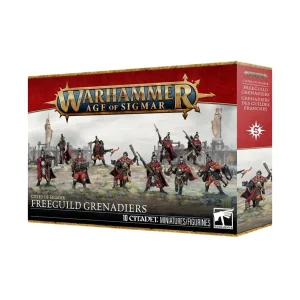 Miniaturi Cities of Sigmar Freeguild Grenadiers