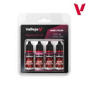 Set Vopsele Vallejo Magenta Color Set 18ml x 4