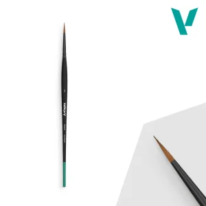 Pensula Vallejo Round Stc Brush No. 1 Brushes Vallejo Vallejo