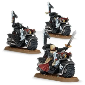 Miniaturi WebEx Dark Angels Ravenwing Bike Squadron