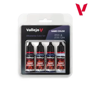 Set Vopsele Vallejo Ultramarine Color Set 18ml x 4