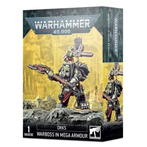 Miniatura Orks Warboss in Mega Armour