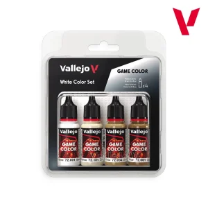 Set Vopsele Vallejo Game Color White Color Set 18ml x 4