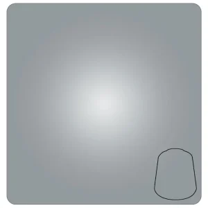 Vopsea Warhammer Colour Base: Iron Hands Steel 12ml