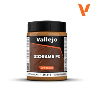 Diorama FX Vallejo Ground Texture Brown Earth 200ml
