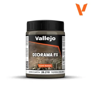 Diorama FX Vallejo Earth Texture Dark Earth 200ml