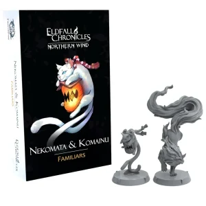 Miniatura Eldfall Chronicles Nekomata and Komainu