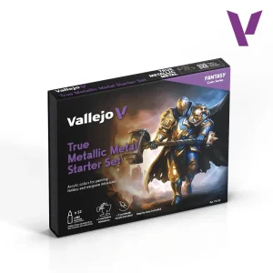 Vallejo True Metallic Metal Starter Set True Metallic Metal Paint Set Vallejo