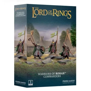 Warriors of Rohan Commanders The Lord of the Rings Good Games Workshop