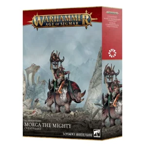 Morga the Mighty Overtyrant / Tyrant on Glutthorn Ogor Mawtribes Age of Sigmar Games Workshop