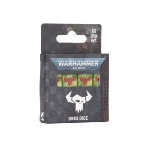 Dice Orks Warhammer 40K Games Workshop