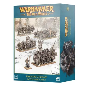 Battle March Army Warriors of Chaos Games Workshop