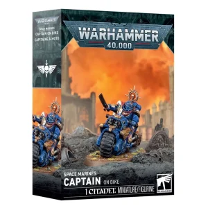 Captain on Bike Space Marines Warhammer 40K Games Workshop