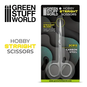Hobby Scissors – Straight Tip Cutting Tools Green Stuff World