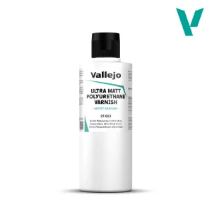 Vallejo Ultra Matt Polyurethane Varnish 200 ml